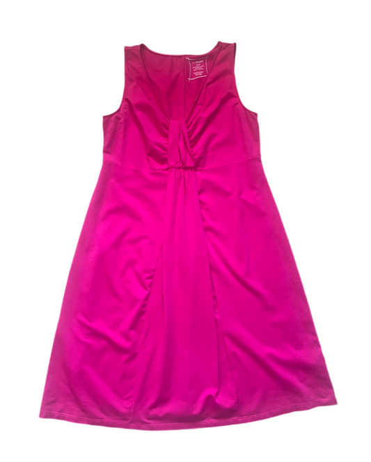 Pink Supima Cotton knit dress, Size 14/16